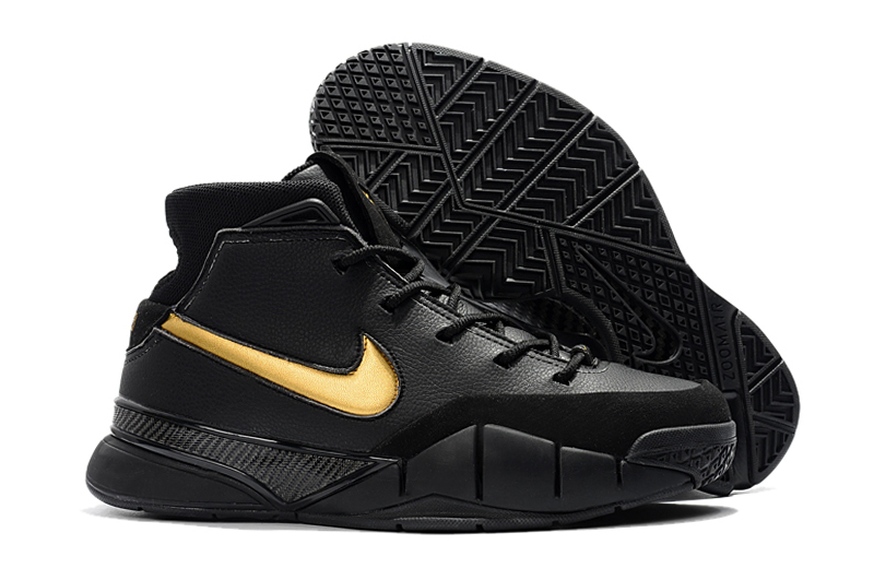 Nike Kobe 1 Protro ZK1 Black Gold Shoes